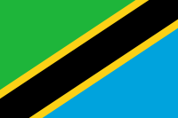 Flag Of Tanzania 200px .Svg